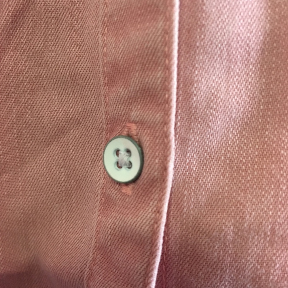 Old Navy short sleeve pink button down